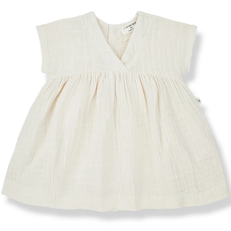 Alberta Dress in Ivory by 1+ in the Family