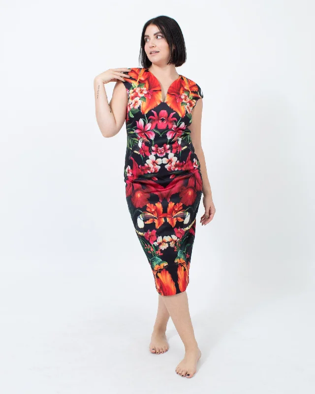 "Bismii Toucan" dress