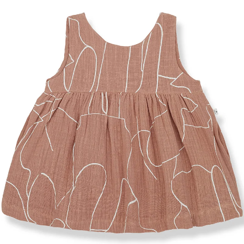 Camelia Dress in Apricot by 1+ in the Family