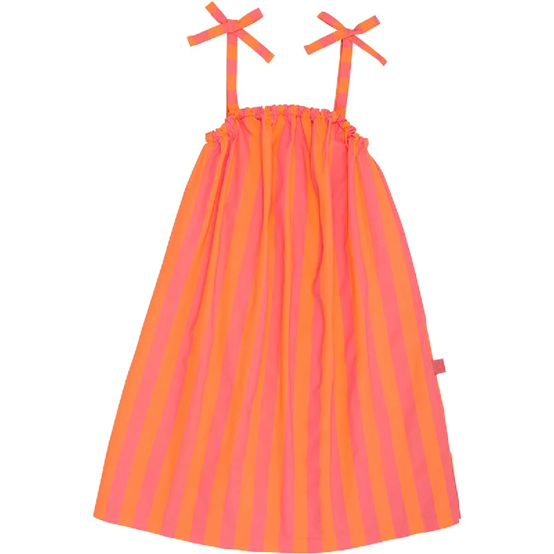 Diamond Sundress in Lipstick / Naranja Stripe by Wynken - Last One In Stock - 4 Years