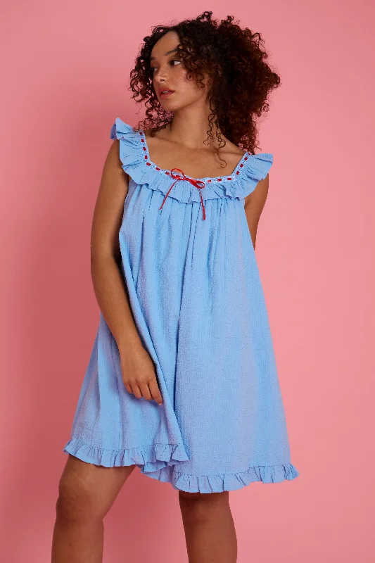 Dilly Bow Cami Smock Dress