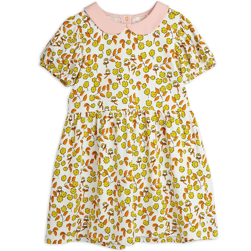 Flowers Dress by Mini Rodini - Last One In Stock - 128/134 (7-9 Years)