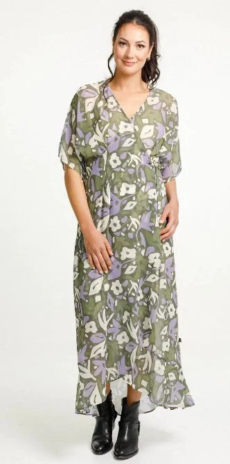 Home Lee Courtney Dress-Meta Floral