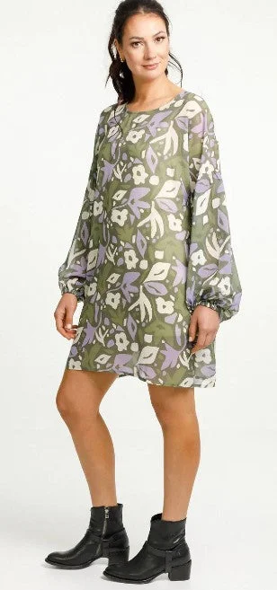 Home Lee Eve Dress-Meta Floral