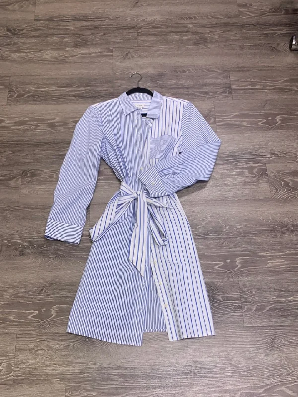 J Crew Striped Dress With Belt - size 10