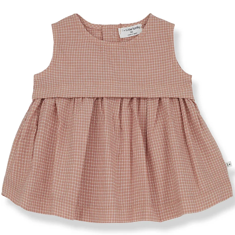 Naomi Dress in Apricot by 1+ in the Family - Last Ones In Stock - 6-12 Months