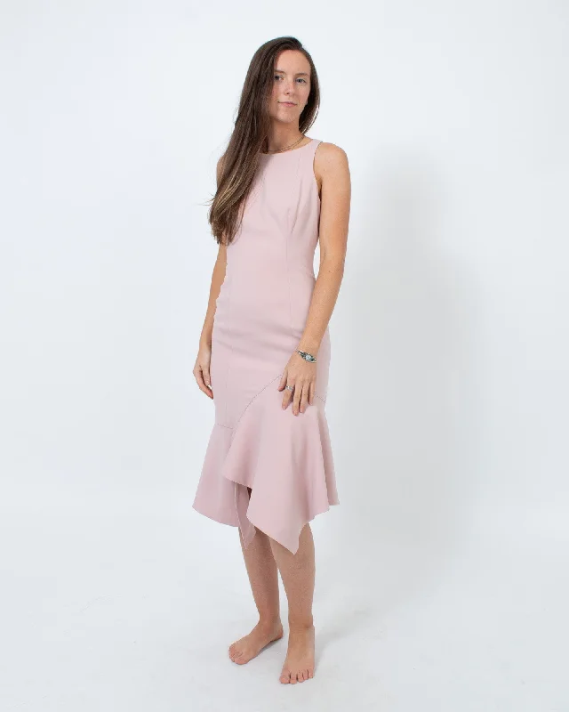 Pink Asymetrical Dress