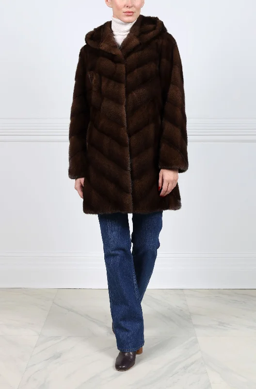 The Flynn Mink Fur Coat