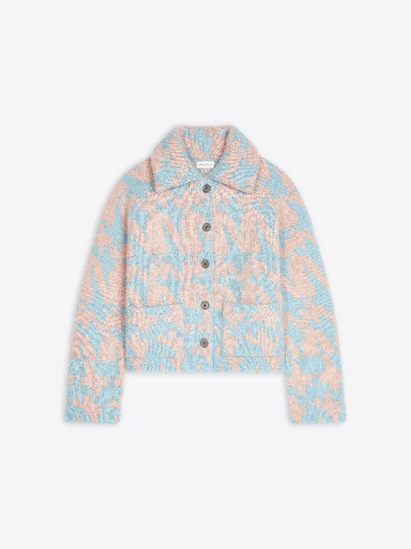 Jacquard cardigan