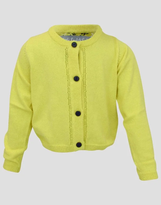 Grace : Yellow cardigan