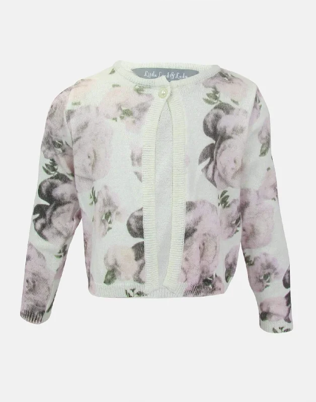 Jemima : Bolero floral cardigan