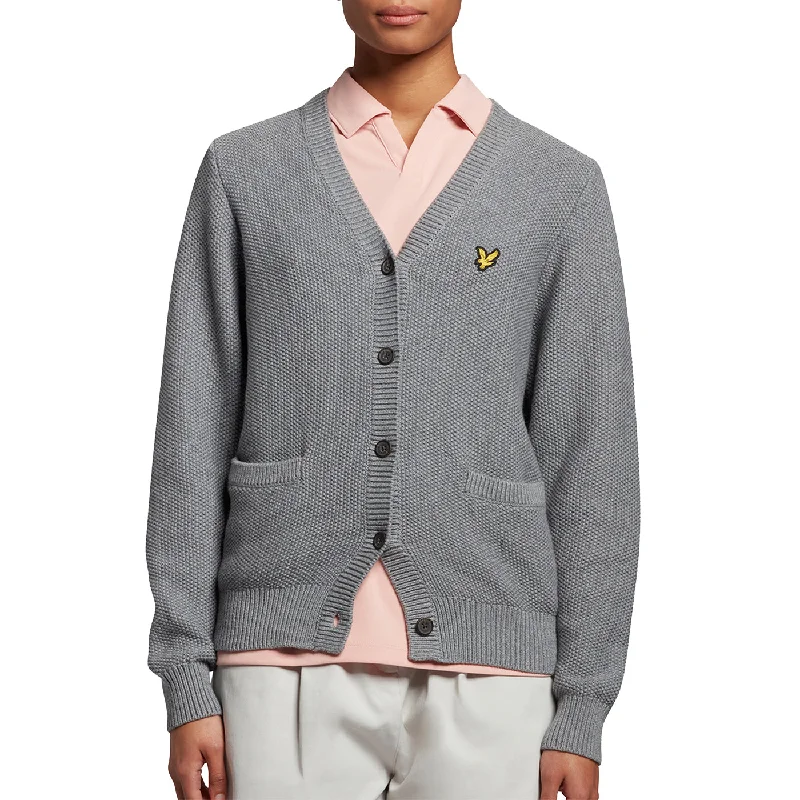 Lyle & Scott Women's Grace Cardigan - Mid Grey Marl